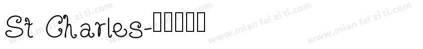 St Charles字体转换